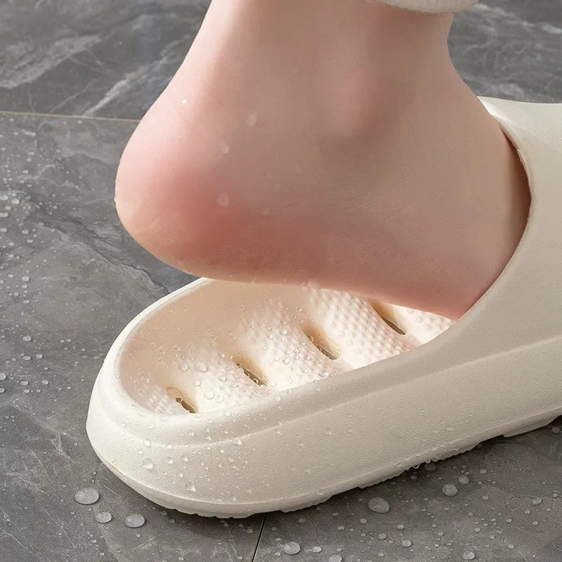 Men's Quick-Dry Anti-Slip Bath Slippers – EVA Shower Sandals