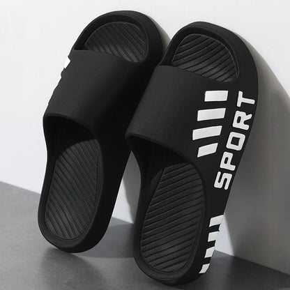 Men's Non-Slip Slide Slippers – Indoor & Outdoor Sandals