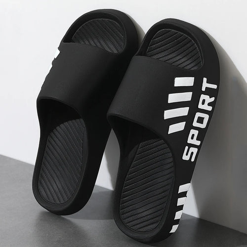 Men's Non-Slip Slide Slippers – Indoor & Outdoor Sandals