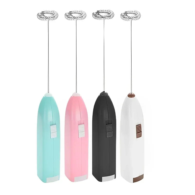 Mini Handheld Milk Frother – Electric Coffee Whisk & Egg Beater