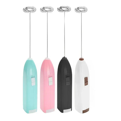 Mini Handheld Milk Frother – Electric Coffee Whisk & Egg Beater