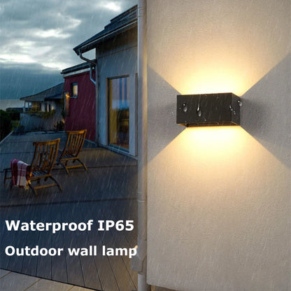 LED Outdoor Wall Light – Waterproof Aluminum Up Down Sconce