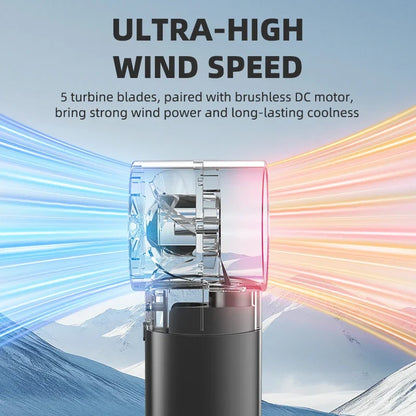 Handheld Misting Fan Portable Mini Spray Fan USB Rechargeable