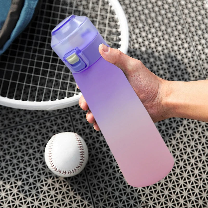 Air Flavored Water Bottle with Straw and Halloween Gift Bag