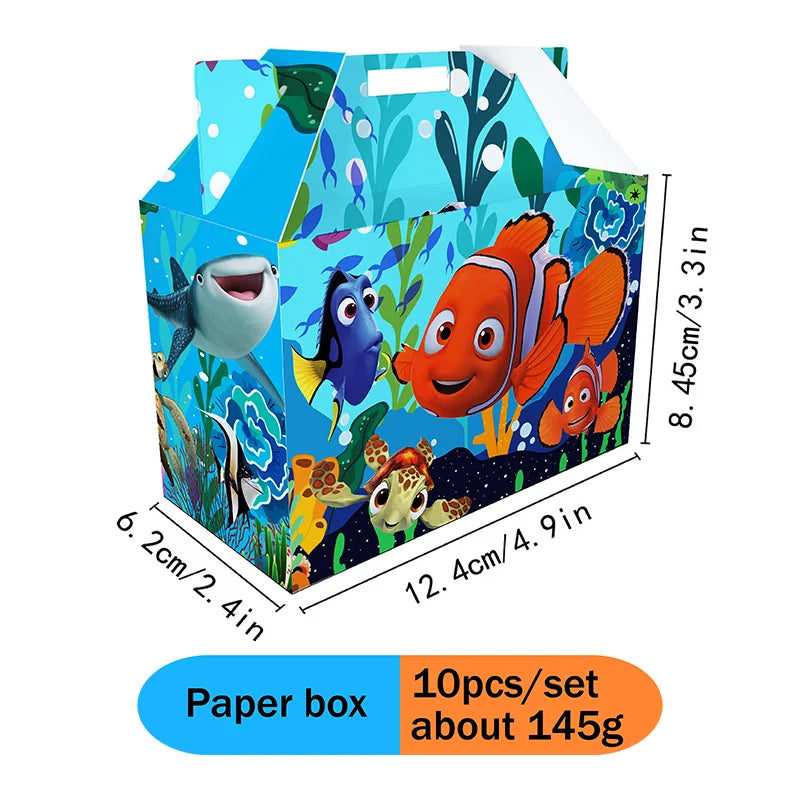 Finding Nemo Party Supplies – Disney Kids Birthday Tableware Decoration Set