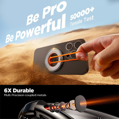 Joyroom Magnetic Ring Phone Holder Silicone Grip Kickstand