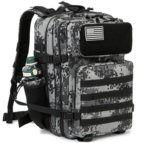 45L Tactical Backpack – Military MOLLE Rucksack for Hiking, Gym & Outdoor