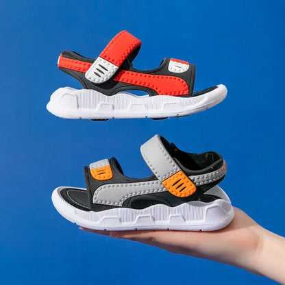 Kids Sport Sandals – Soft Sole Anti-Slip Summer Beach Shoes