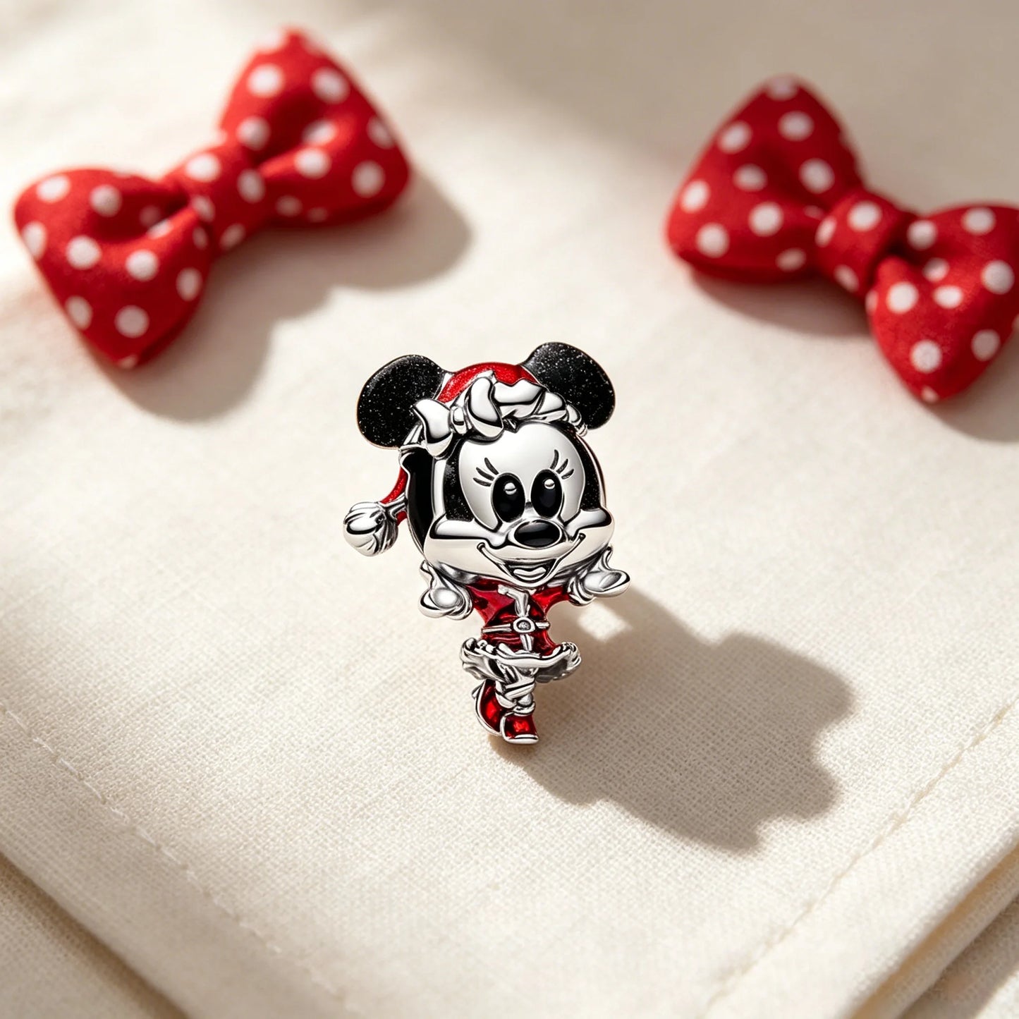 Disney Character Charm Bead – Fits Snake Chain Bracelet & Necklace