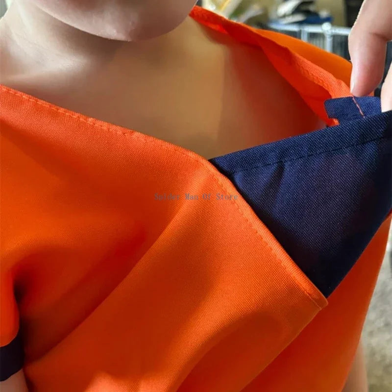 Son Goku Cosplay Costume Set – Dragon Ball Anime Outfit for Adults & Kids