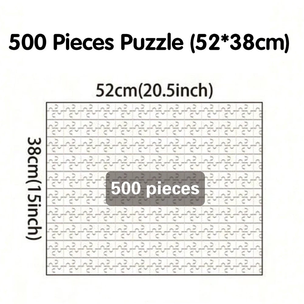 Custom Photo Puzzle – Personalized Cardboard Jigsaw, 35 to 1000 Pieces