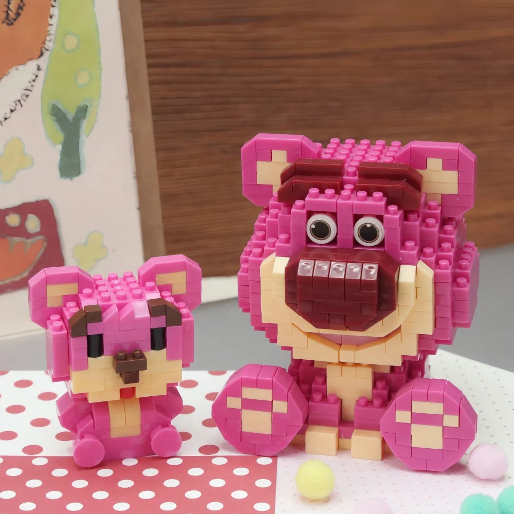 Mini Building Blocks Cartoon Character Figure – Tsum Tsum Style