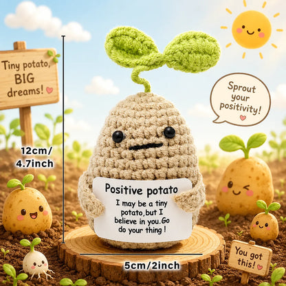 Crochet Pocket Hug Doll – Handmade Knitted Positive Energy Gift