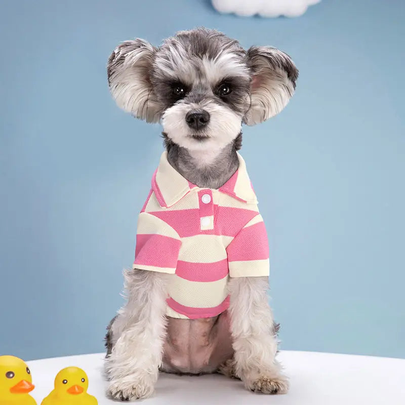 Dog Polo Shirt – Summer T-Shirt for Small & Large Dogs
