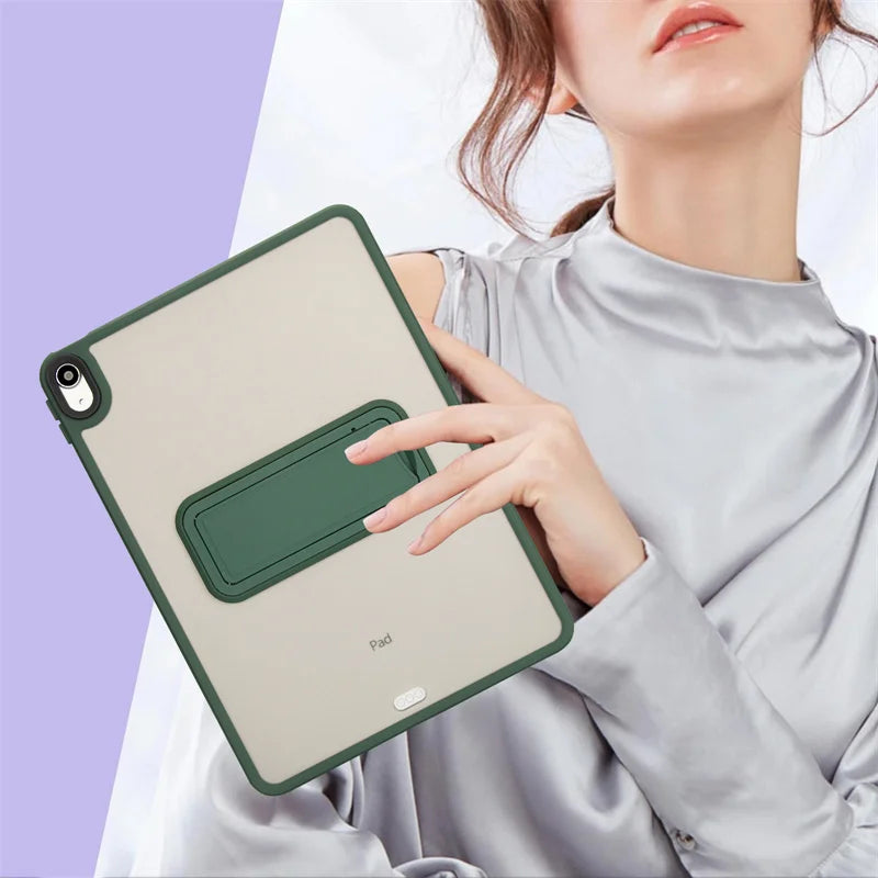 iPad Case PC TPU Stand Cover with Kickstand – Multi-Model
