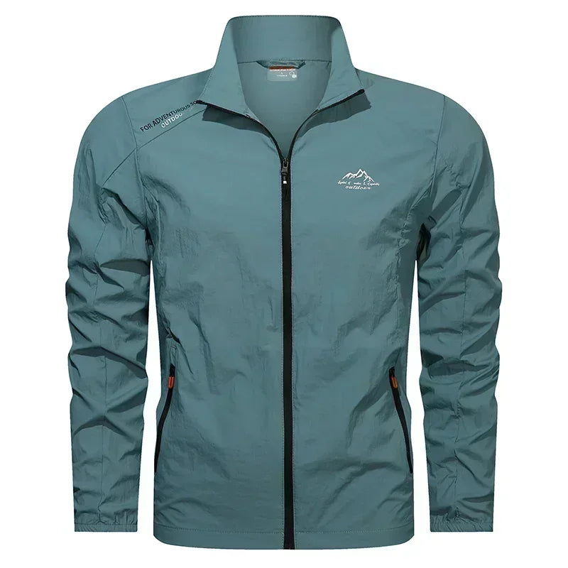 Men's UPF 100+ UV Protection Windbreaker Jacket – Ultra-Light