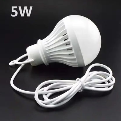 Portable USB LED Bulb 5V Camping Lantern Emergency Light