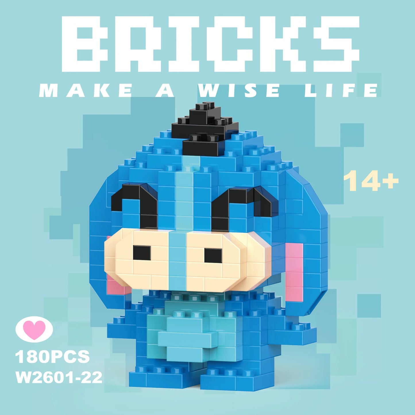 Disney Character Mini Building Blocks Set – Micro Bricks Figures 135–214 PCS