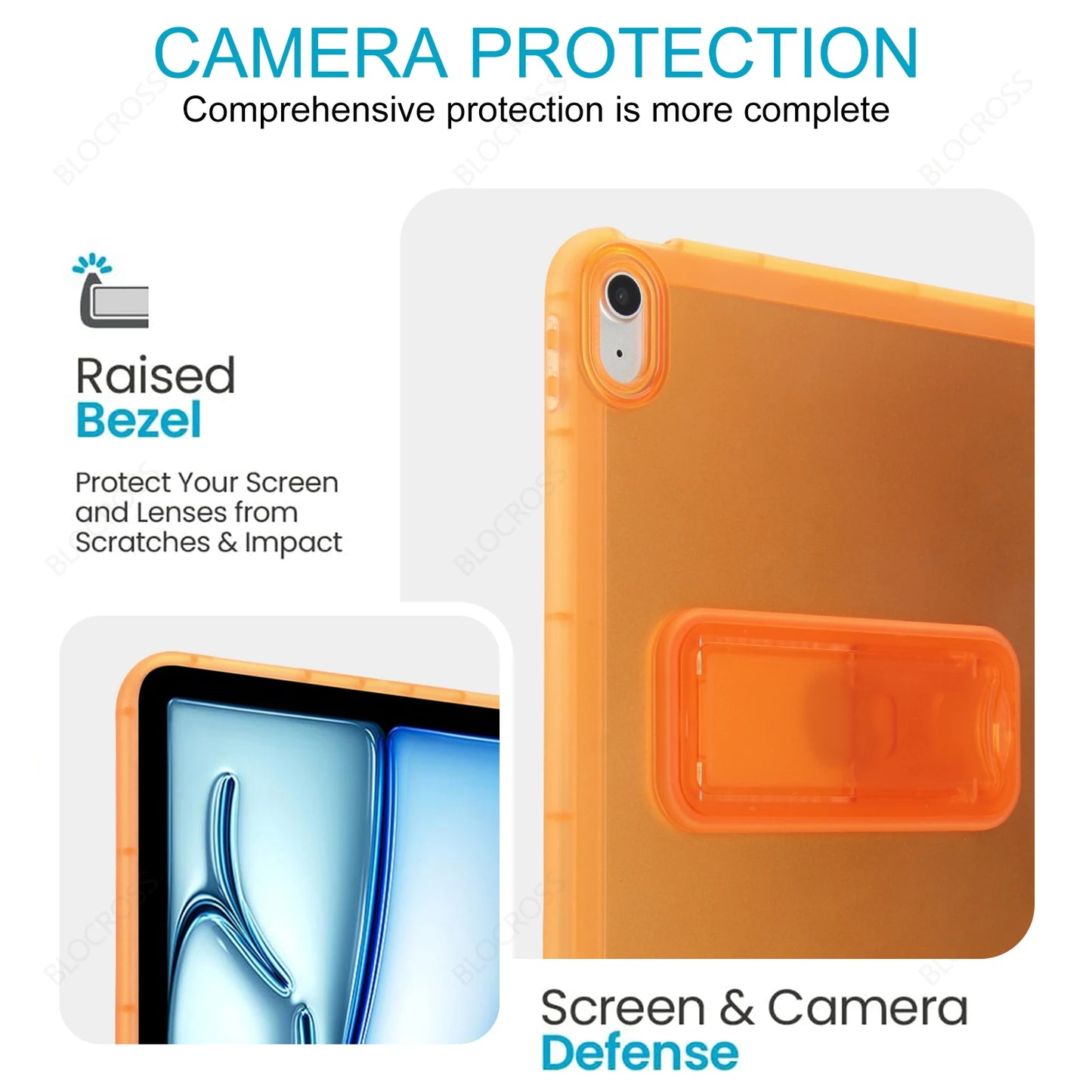 iPad Stand Case with Kickstand – Fits All Major Models