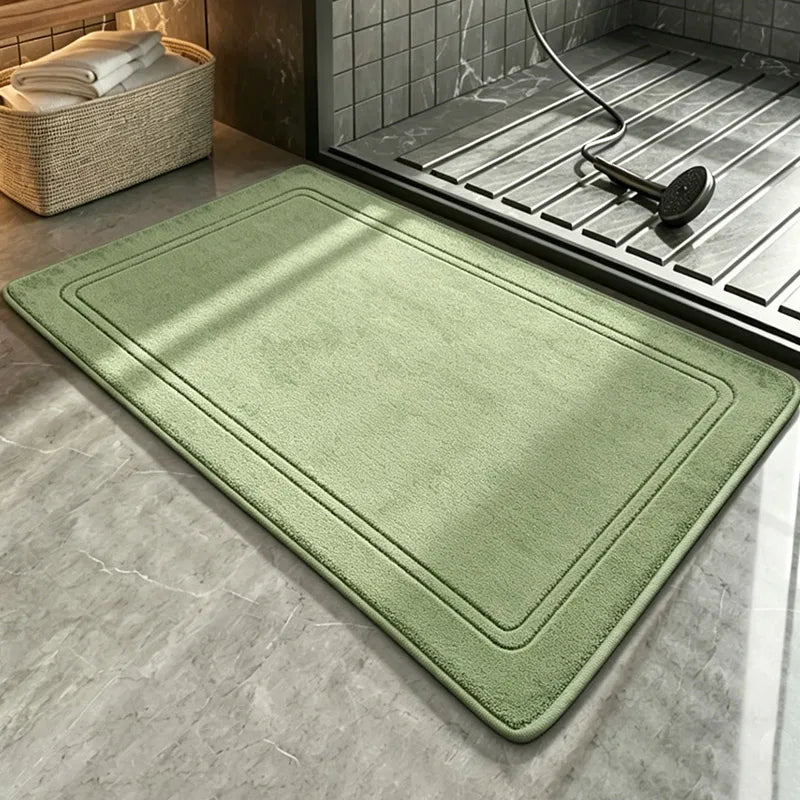 Soft Bathroom Rug – Quick Dry, Non-Slip Bath Mat