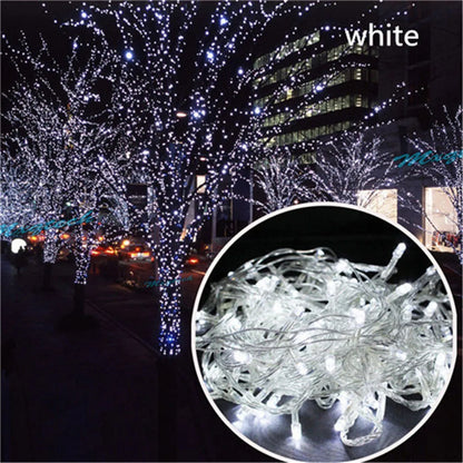 LED String Fairy Lights – 8 Modes, 5M–100M, Indoor & Outdoor