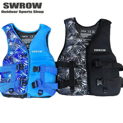 Neoprene Life Jacket Buoyancy Vest for Adults & Kids – Kayak, Surf, Swim