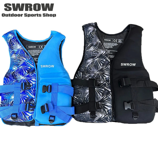 Neoprene Life Jacket Buoyancy Vest for Adults & Kids – Kayak, Surf, Swim