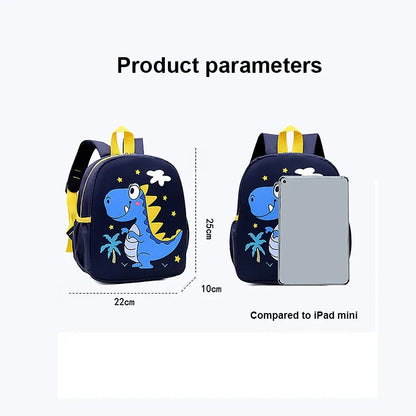 Kids Cartoon Backpack Cute Dinosaur Schoolbag for Toddlers