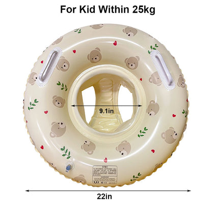 Inflatable Swimming Ring Pool Float Tube for Kids & Adults