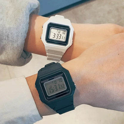 F91W Digital Sports Watch – LED, Waterproof, Unisex