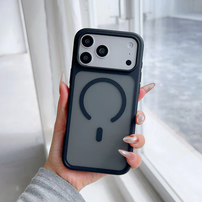 Magnetic Matte Original Translucent iPhone Case