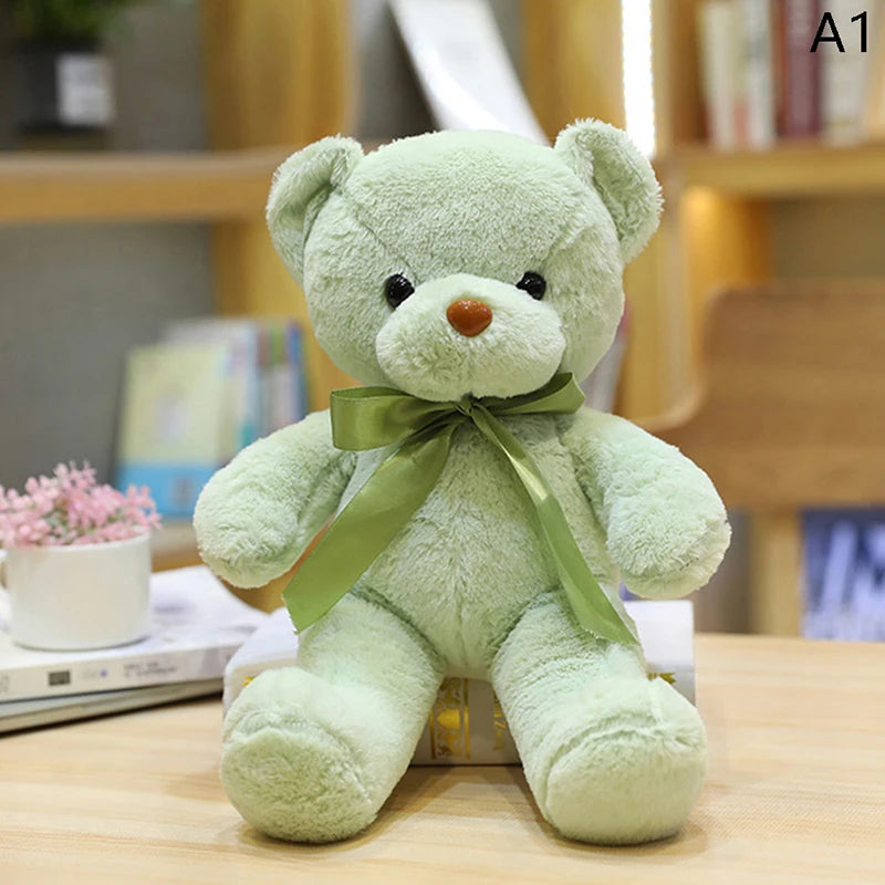 Stuffed Teddy Bear Plush Toy 30cm – Soft Colorful Bear Doll