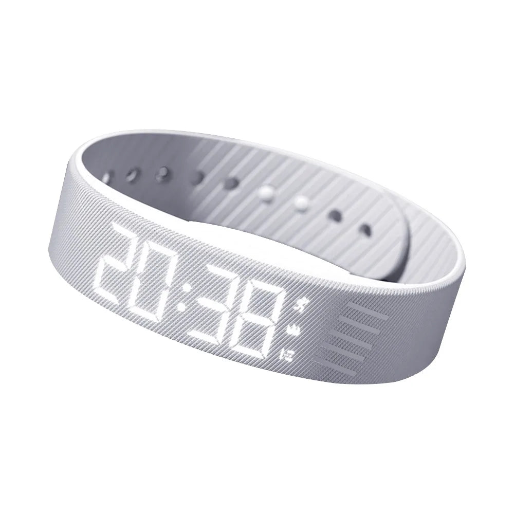 LED Digital Smart Bracelet Watch with Pedometer & Alarm