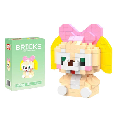 Cartoon Character Mini Building Blocks Set – DIY Brick Figures