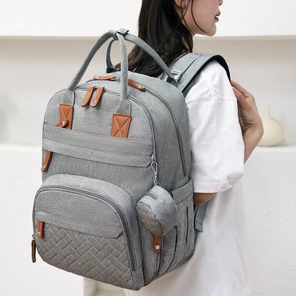 Diaper Bag Backpack with Changing Pad & USB Charging Port
