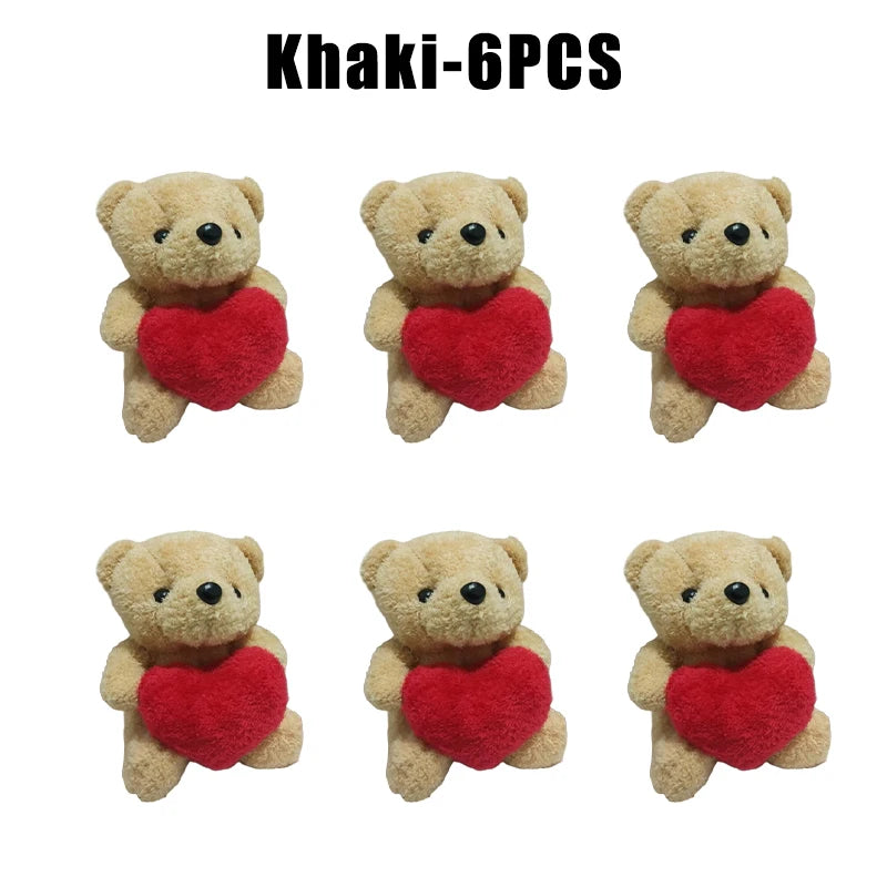 Heart Teddy Bear Plush Stuffed Animal – Valentine Gift Set