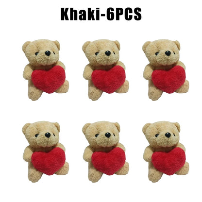 Heart Teddy Bear Plush Stuffed Animal – Valentine Gift Set