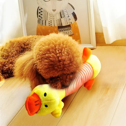 Cute Plush Squeaky Chew Toy for Dogs and Cats