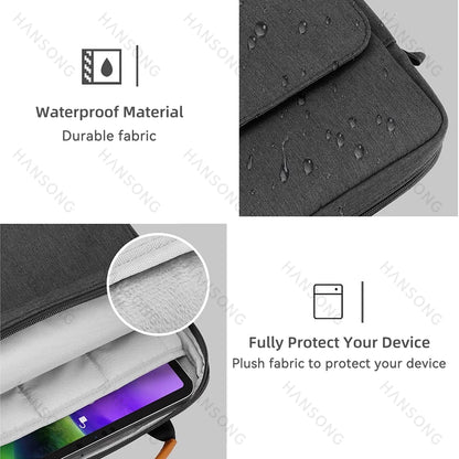 Tablet Shoulder Bag with Handle – iPad, Galaxy Tab & Laptop Carry Case
