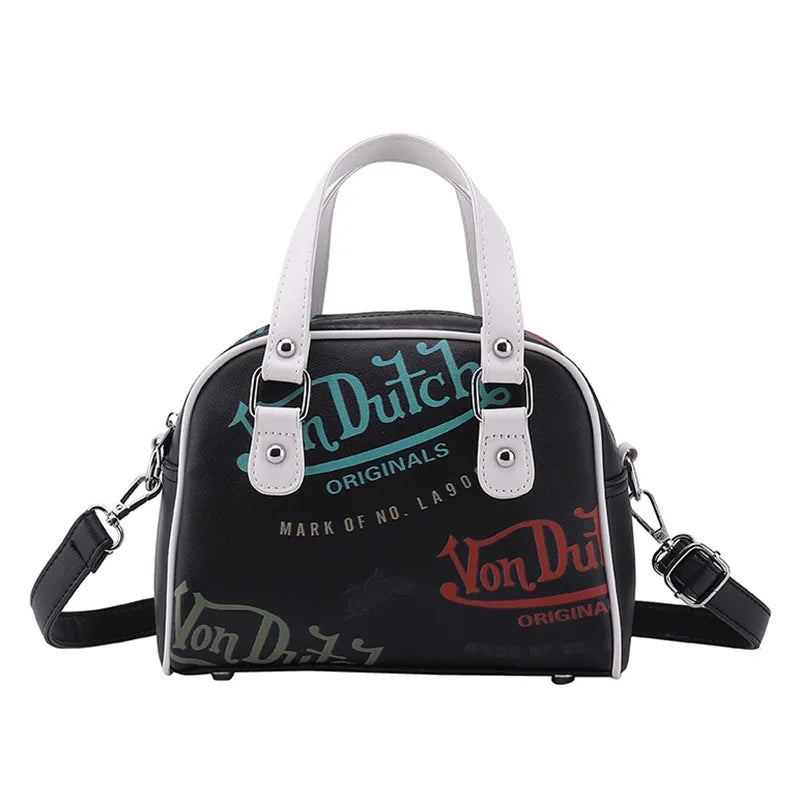 Women's Large Capacity Retro Crossbody Shoulder Bag