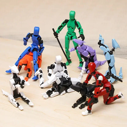 T13 Multi-Jointed Robot Dog Action Figure – Poseable Titan Mech Toy