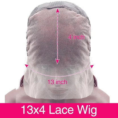 99J Burgundy Body Wave Lace Front Wig Human Hair 250% Density 13x4 HD Lace