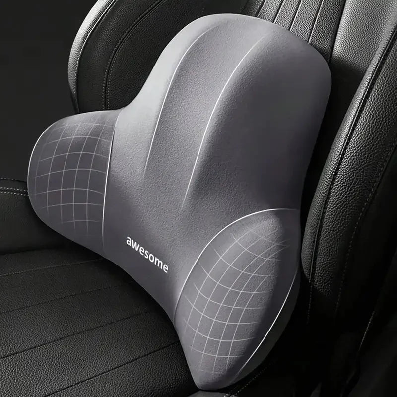 Memory Foam Lumbar Support Cushion with Washable Cover