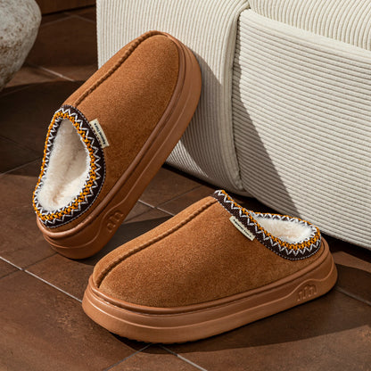 Fuzzy Fur Winter Slippers – Warm Plush Indoor & Outdoor Boots