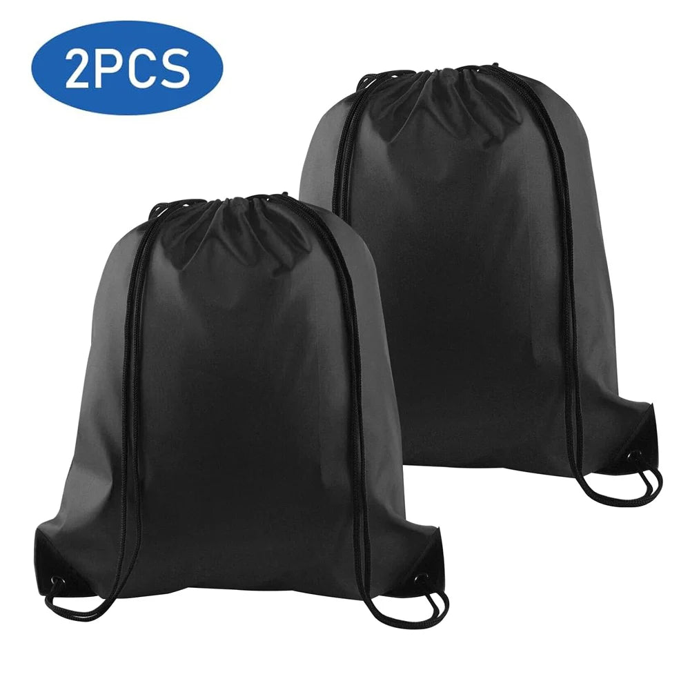 Drawstring Backpack Cinch Bag for Gym, Sports & School
