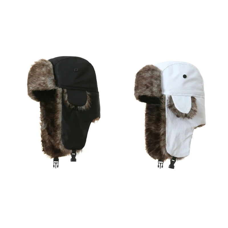 Winter Trapper Hat – Faux Fur Ushanka for Men & Women
