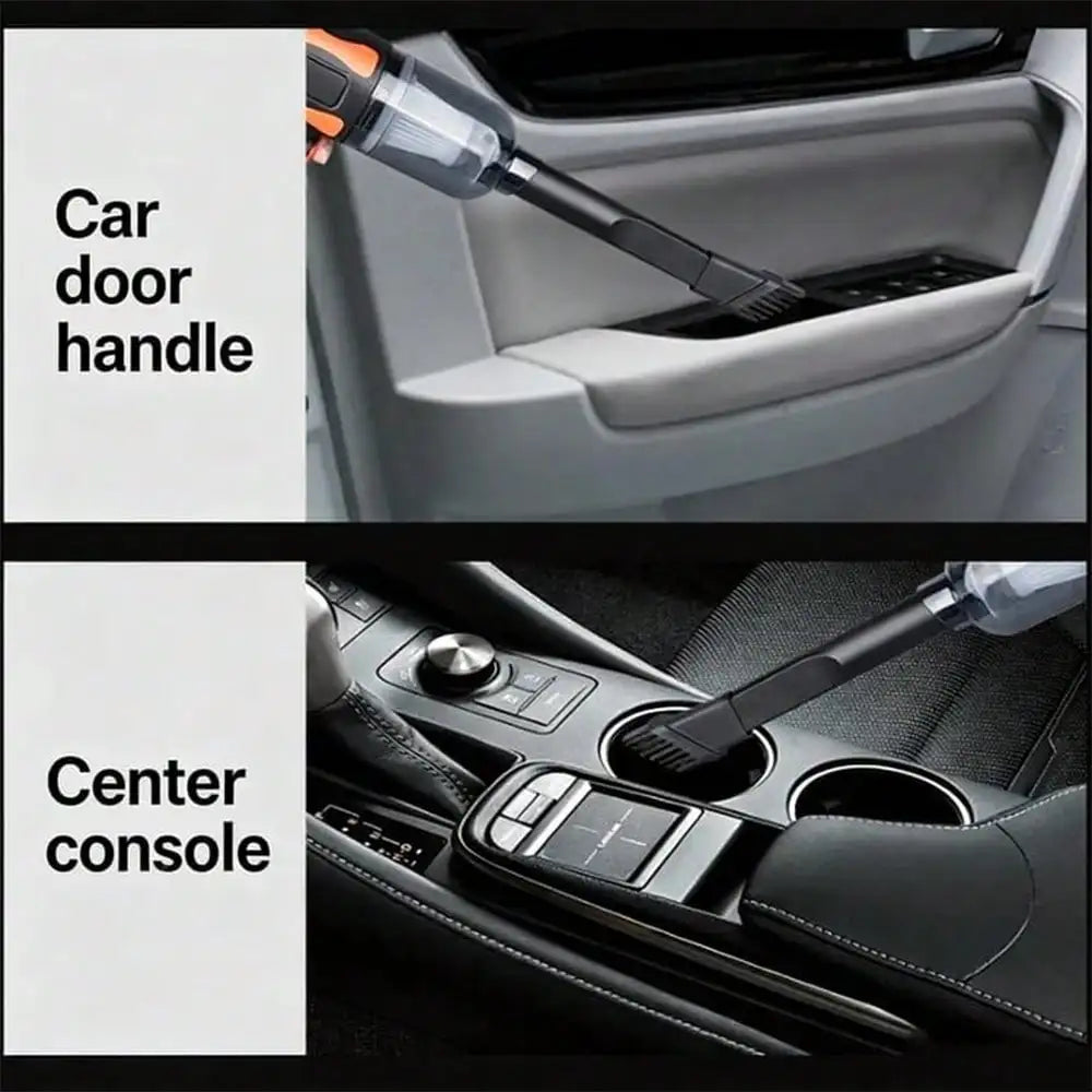 Cordless Handheld Car Vacuum Cleaner 998000Pa 2-in-1 Blow & Suction USB Rechargeable