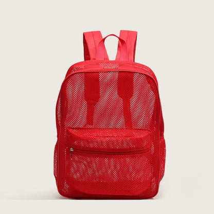 Women's Mesh Breathable Backpack – Casual Outdoor Travel Bag