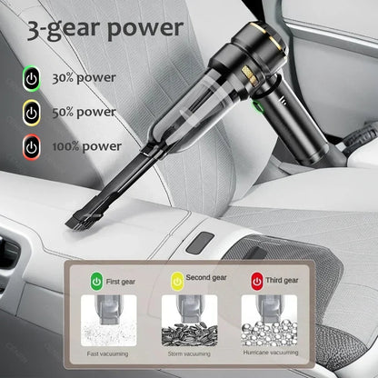Cenrr 998000Pa Portable Car Vacuum Cleaner – Wireless Handheld with HEPA Filter & Accessories