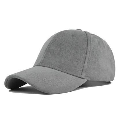 Solid Color Baseball Cap – Unisex Retro Adjustable Hat